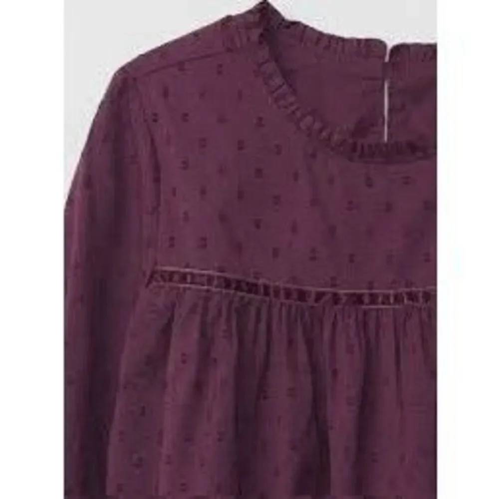 NEW Gap Kids Girls XS (4/5) Swiss Dot Top